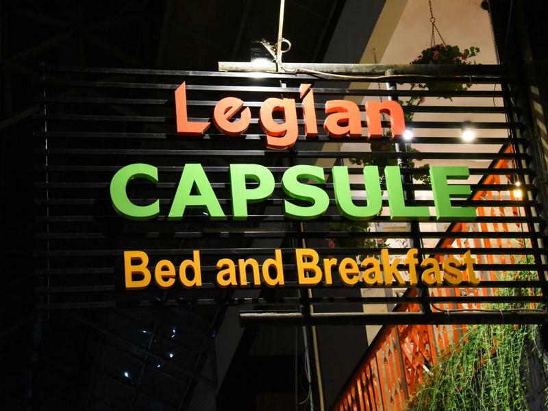 Legian Capsule Hotel Buitenkant foto